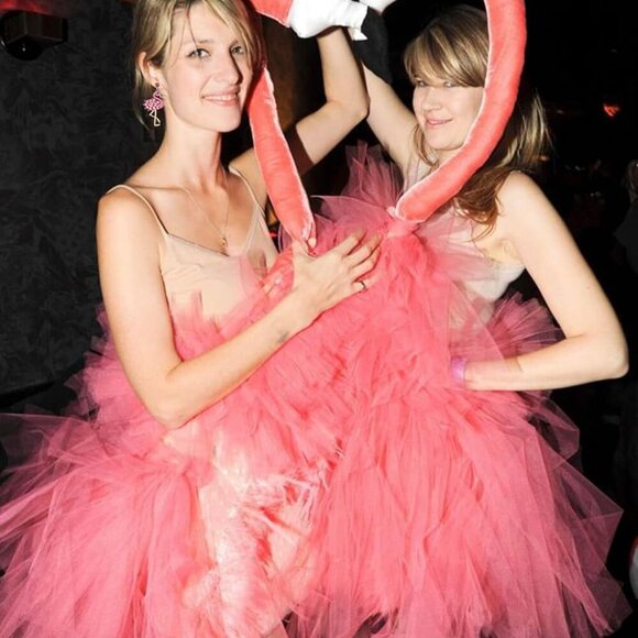 Dazzling Rhinestone Flamingo Earrings - Perfect Summer Beach Jewelry Gift - Picture 6 of 6